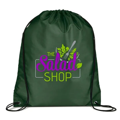 Full Color Drawstring Cinch up Backpack