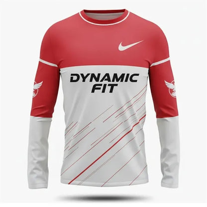 Sublimated Birdseye Mesh 160G Long Sleeve T-Shirt