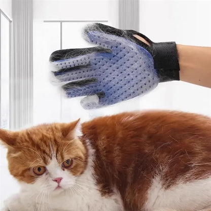 One Pair Pet Grooming Gloves