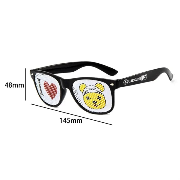 Custom Printed Pinhole Sunglasses