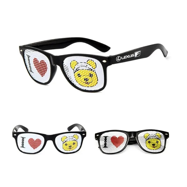 Custom Printed Pinhole Sunglasses