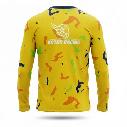 Pinhole Mesh 150G Long Sleeve T-Shirt Sublimated