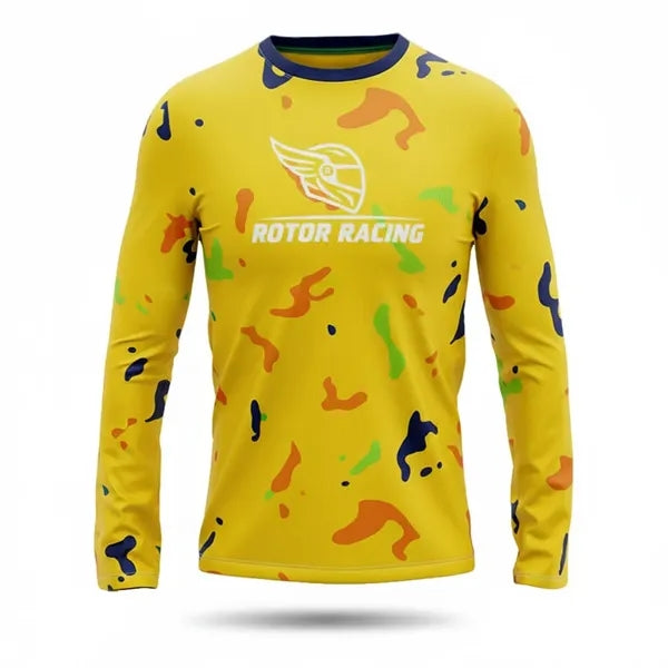 Pinhole Mesh 150G Long Sleeve T-Shirt Sublimated
