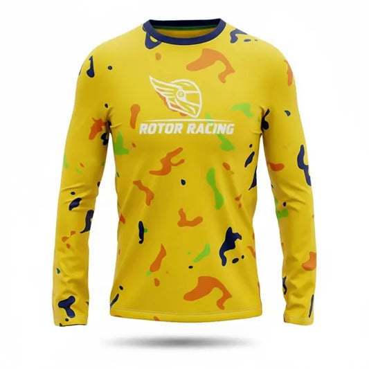 Pinhole Mesh 150G Long Sleeve T-Shirt Sublimated