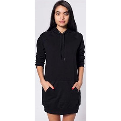 American Apparel Womens California Fleece Raglan Hoody Dress