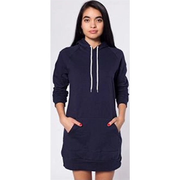 American Apparel Womens California Fleece Raglan Hoody Dress