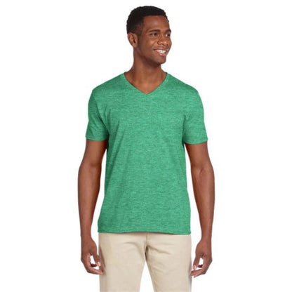 Gildan Adult Softstyle 4.5 oz. V-Neck T-Shirt - Dark/Colors
