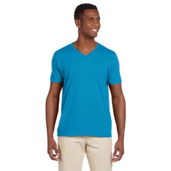 Gildan Adult Softstyle 4.5 oz. V-Neck T-Shirt - Dark/Colors
