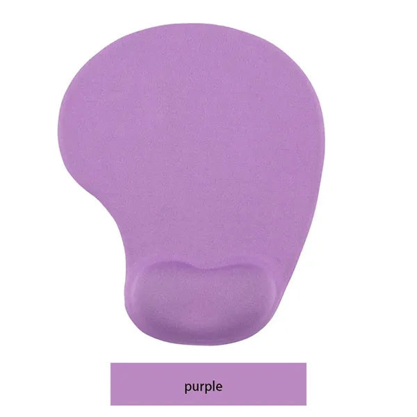 Silicone wrist rest mouse pad