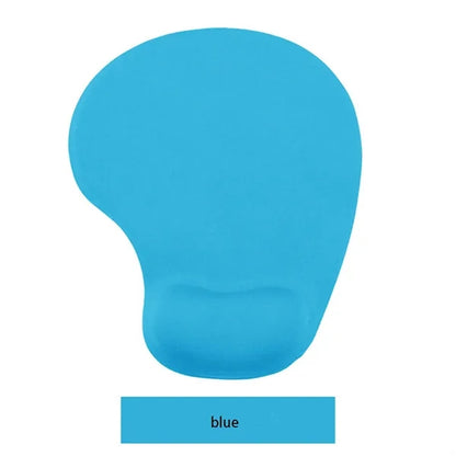 Silicone wrist rest mouse pad