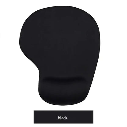 Silicone wrist rest mouse pad