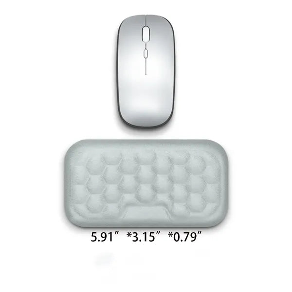 Memory Foam Wrist Rest Support and Mouse Pad Set