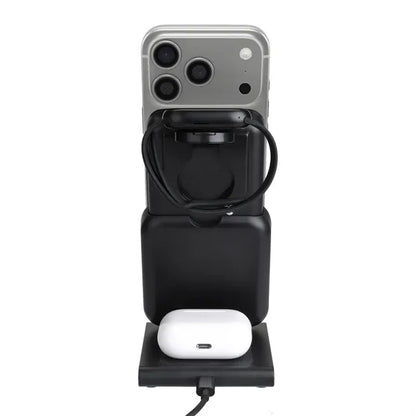 3-in-1 MagSafe Wireless Charger w/ Detachable 10,000 mAh Pow