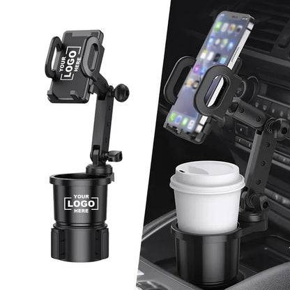 2-in-1 Universal Car Cup Holder Phone Stand