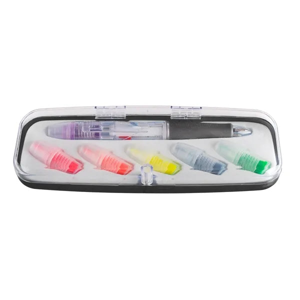 Spectrum Multi-Color Ballpoint & Highlighter Set