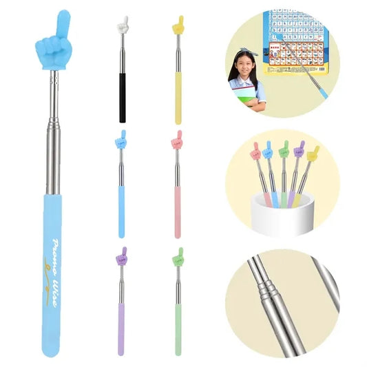 Retractable Colored Finger Sticks Teaching Supplies