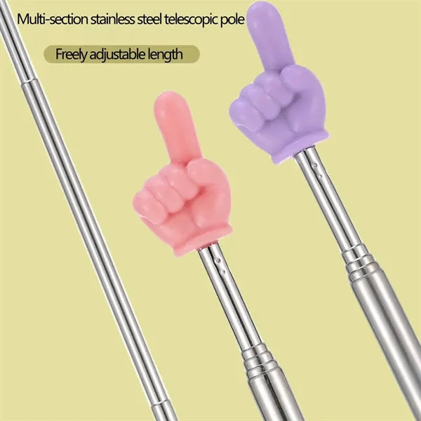 Retractable Colored Finger Sticks Teaching Supplies