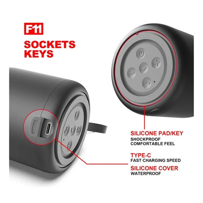 Portable Wireless Speaker with 24H Playtime