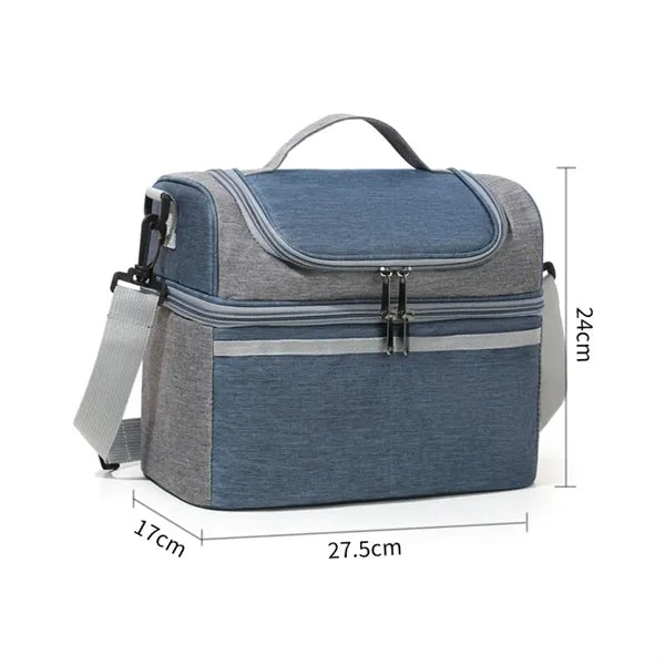15 Can Outdoor Picnic Insulated Cooler Lunch Bag