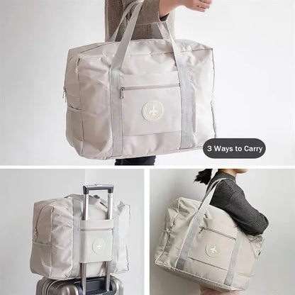 Foldable Travel Duffel Bag Luggage Tote Carry on Luggage