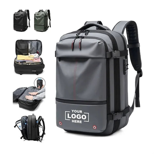 60L Expandable Vacuum Compression Backpack with Pump