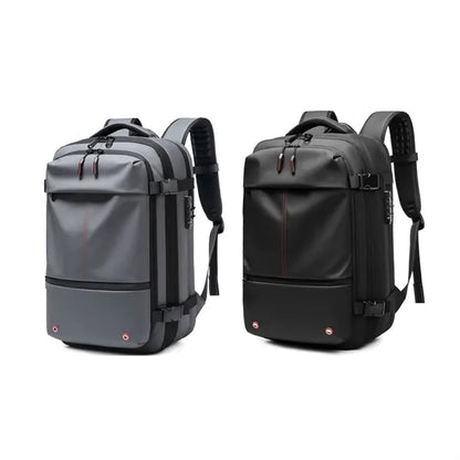 60L Expandable Vacuum Compression Backpack with Pump