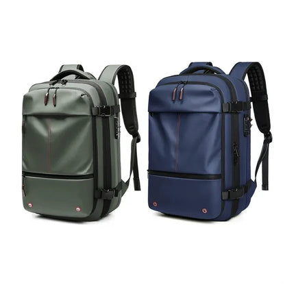 60L Expandable Vacuum Compression Backpack with Pump
