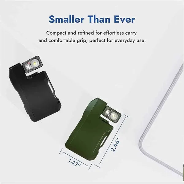 Rechargeable EDC Flat Magnetic Flashlight