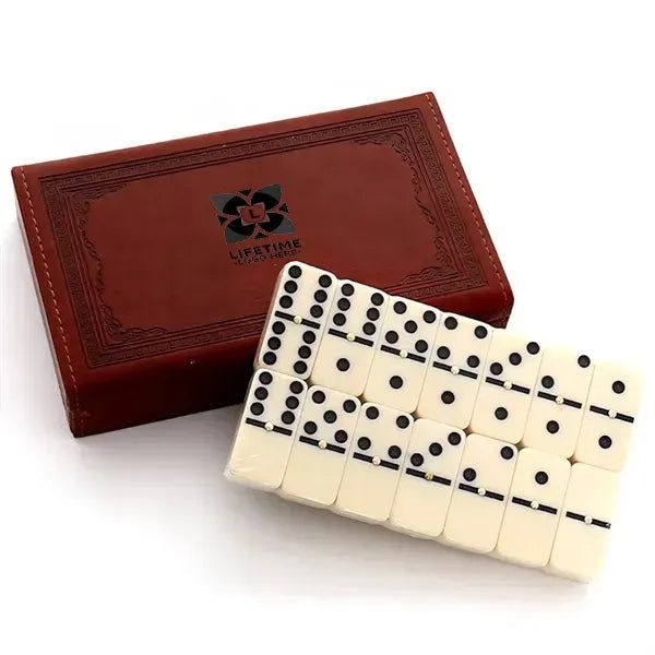 Classic 28-Piece Dominoes Game Set