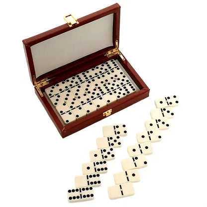 Classic 28-Piece Dominoes Game Set