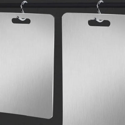 Kitchen double sided foodgrade stainless steel cutting board