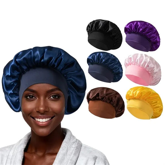 Hair Bonnet For Sleeping and shower hat