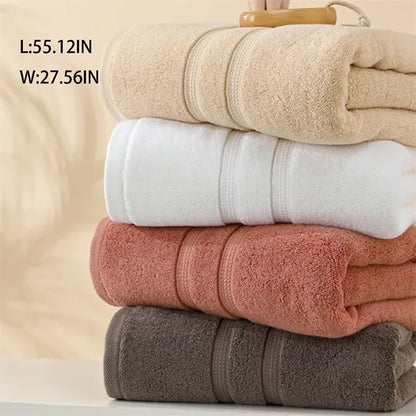 Customizable Minimalist Pure Cotton Bath Towels