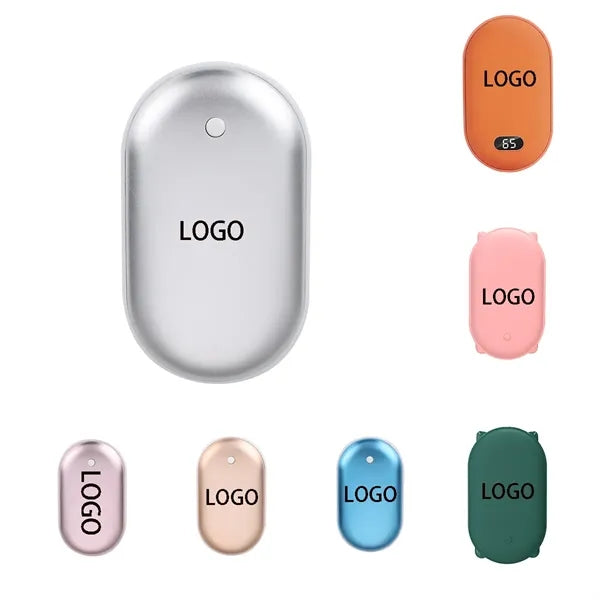 2-in-1 5000mAH Electric Portable Hand Warmer & Power Bank