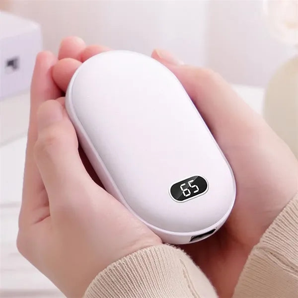 2-in-1 5000mAH Electric Portable Hand Warmer & Power Bank