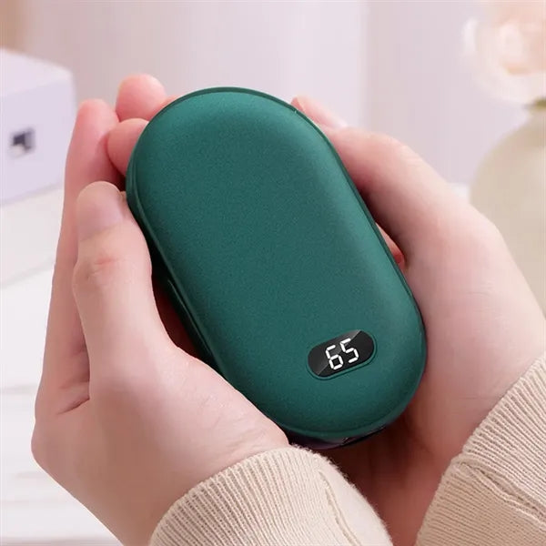 2-in-1 5000mAH Electric Portable Hand Warmer & Power Bank