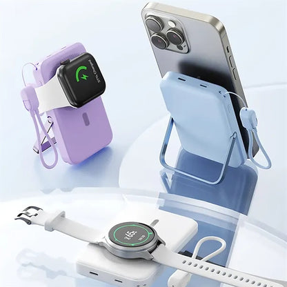 Portable power bank with stand