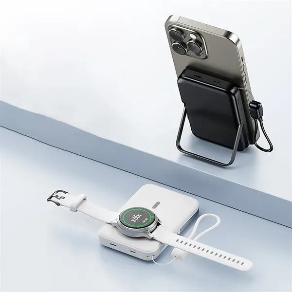 Portable power bank with stand
