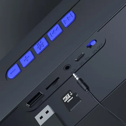 Wireless Bluetooth Speaker with AUX, USB, and TF Card