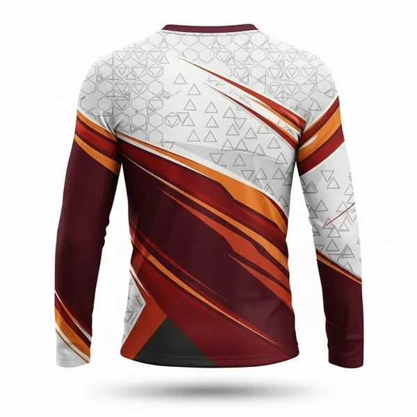 Economy Birdseye Mesh Unisex Long Sleeve T Shirt