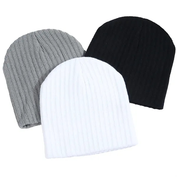 Value Knitted Stripe Beanie