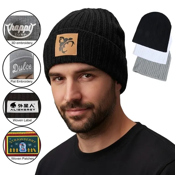 Value Knitted Stripe Beanie
