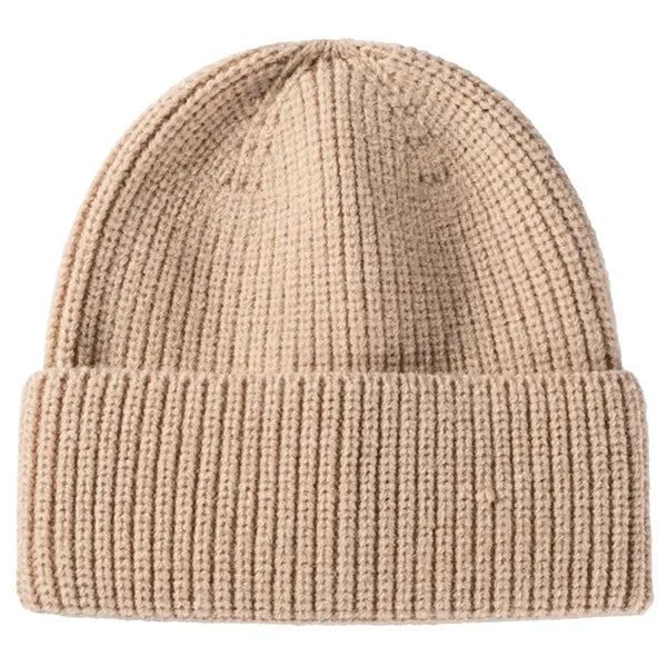 Unisex Cuffed Knitted Beanie With Custom Logo
