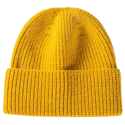 Unisex Cuffed Knitted Beanie With Custom Logo