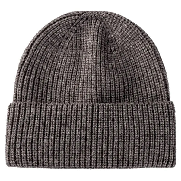 Unisex Cuffed Knitted Beanie With Custom Logo