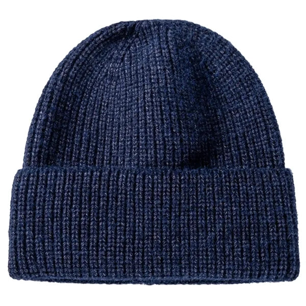 Unisex Cuffed Knitted Beanie With Custom Logo
