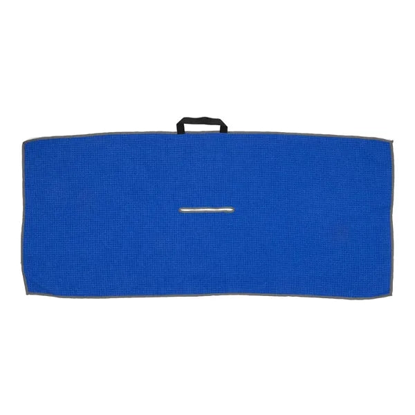 Fairway Slit rPET Waffle Golf Towel