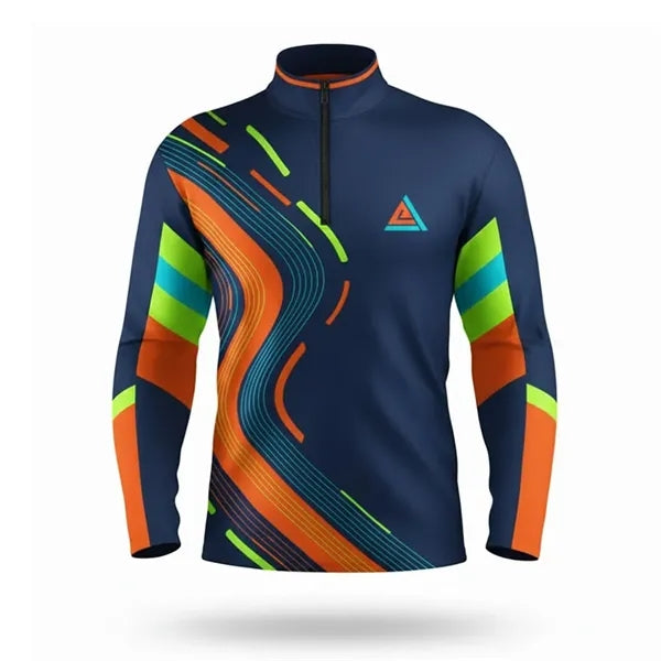 Sublimated Unisex Quarter Zip Pullover (Pique)