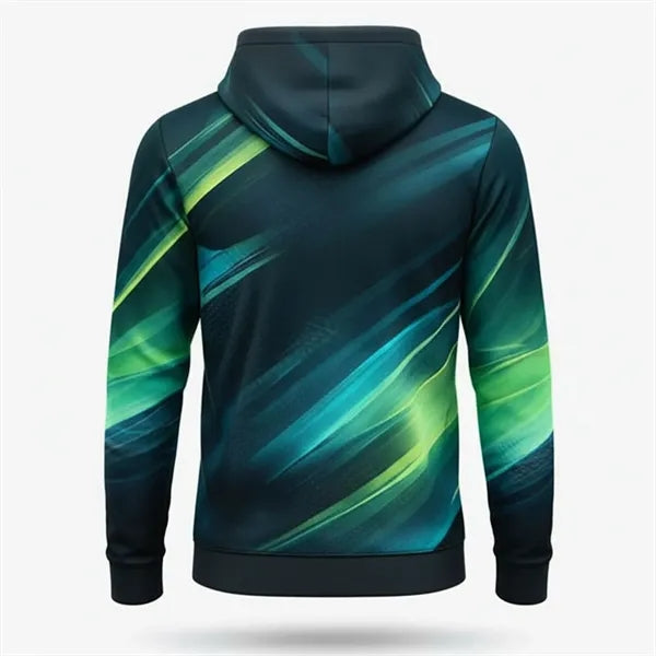 Unisex Ultra Light Sublimated Kangaroo Hoodie