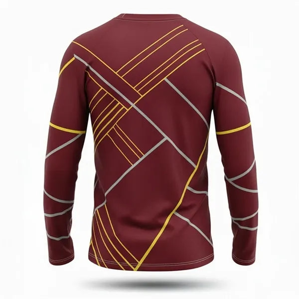 Full Color Birdseye Mesh Long Sleeve T-Shirt (Unisex)